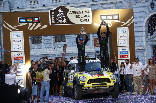 MOTORSPORT -  DAKAR 2014 FINISH